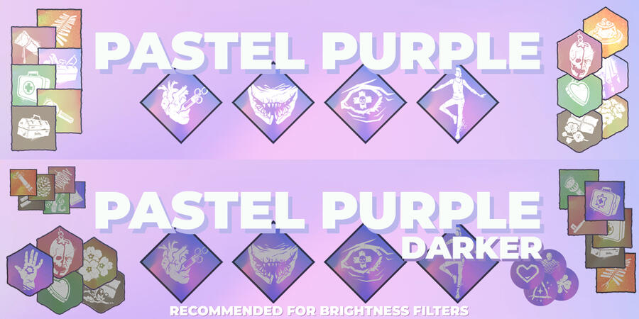 Pastel Purple Pack (with darker variant)